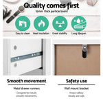 Artiss 6 Chest of Drawers - MYLA White - Furniture > Bedroom