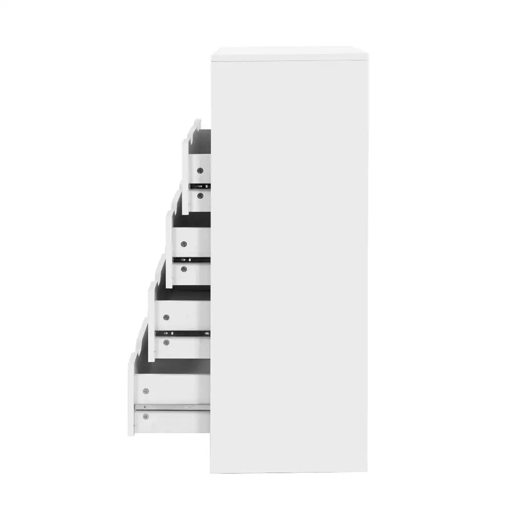 Artiss 6 Chest of Drawers - MYLA White - Furniture > Bedroom