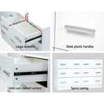 Artiss 6 Chest of Drawers - VEDA White - Furniture > Living Room