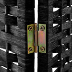 Artiss 6 Panel Room Divider Screen 245x170cm Woven Black - Furniture > Living Room
