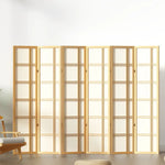Artiss 6 Panel Room Divider Screen 265x179cm Nova Natural - Furniture > Living Room