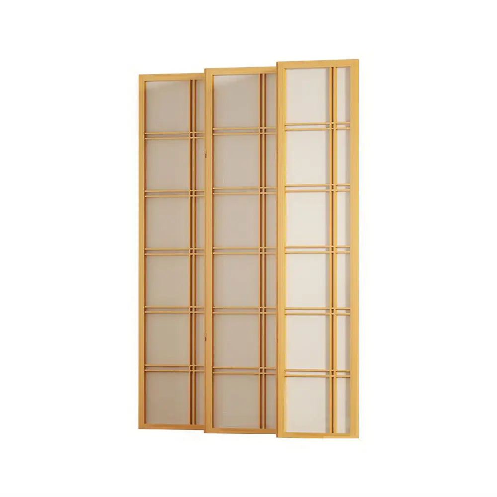 Artiss 6 Panel Room Divider Screen 265x179cm Nova Natural - Furniture > Living Room