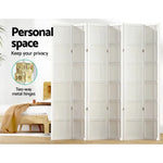 Artiss 6 Panel Room Divider Screen 265x179cm Nova White - Furniture > Living Room