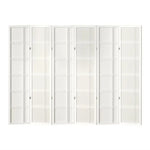 Artiss 6 Panel Room Divider Screen 265x179cm Nova White - Furniture > Living Room