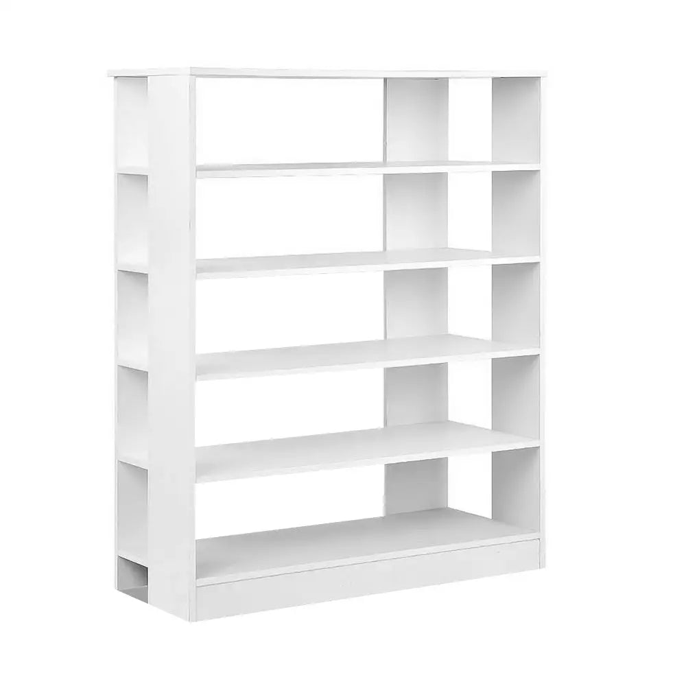 Artiss 6-Tier Shoe Rack Cabinet - White - Furniture > Living Room