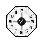 Artiss 60CM Wall Clock Octagon - Home & Garden > Decor > Clocks