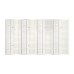 Artiss 8 Panel Room Divider Screen 353x179cm Nova White - Furniture > Living Room