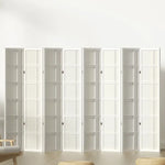 Artiss 8 Panel Room Divider Screen 353x179cm Nova White - Furniture > Living Room
