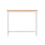 Artiss Ari Bar Table 108CM Rectangular - Furniture > Living Room