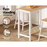 Artiss Ari Bar Table 108CM Rectangular - Furniture > Living Room