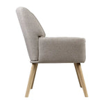 Artiss Armchair Fabric Beige Sebastini - Furniture > Bar Stools & Chairs > Arm Chairs & Recliners