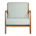 Artiss Armchair Fabric Grey Olive - Furniture > Living Room