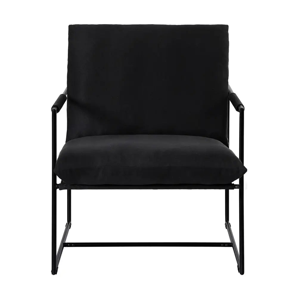 Artiss Armchair Lounge Chair Sling Black - Furniture > Bar Stools & Chairs > Arm Chairs & Recliners
