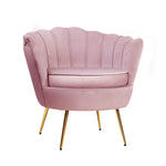 Artiss Armchair Velvet Pink Callista - Furniture > Living Room