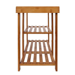 Artiss Bamboo Shoe Rack Bench - Furniture > Living Room
