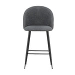 Artiss Bar Stools Kitchen Counter Barstools Sherpa Metal Chairs x2 - Furniture > Bar Stools & Chairs