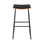 Artiss Bar Stools Kitchen Counter Stools Metal Chairs x2 - Furniture > Bar Stools & Chairs > Table & Bar Stools