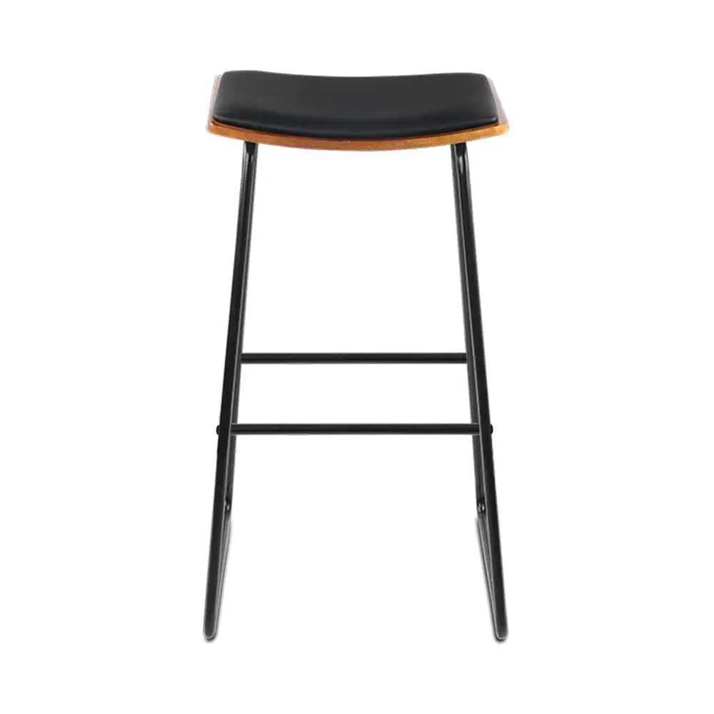 Artiss Bar Stools Kitchen Counter Stools Metal Chairs x2 - Furniture > Bar Stools & Chairs > Table & Bar Stools