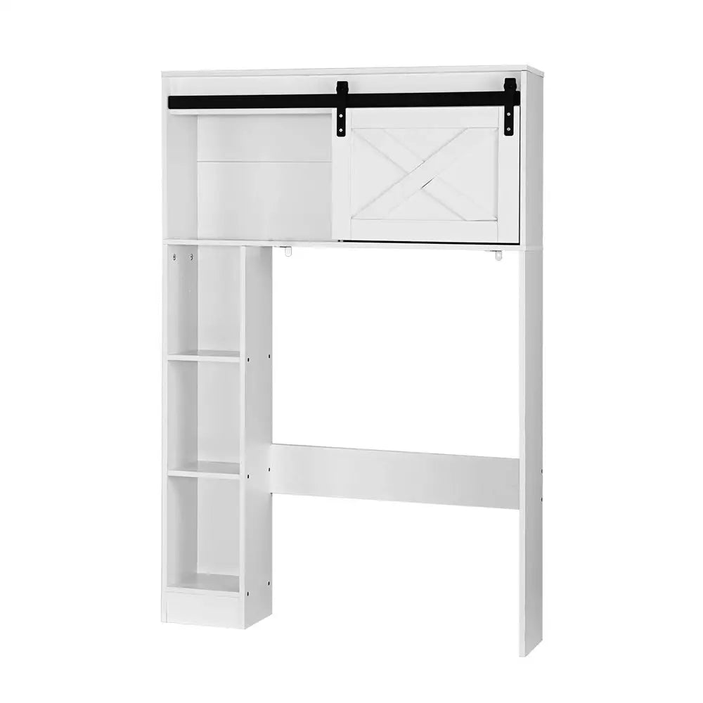Artiss Bathroom Cabinet Over the Toilet Storage Organiser Laundry Shelf 128cm - Furniture > Bathroom > Bathroom