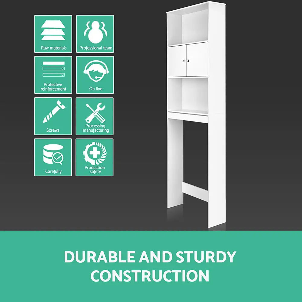 Artiss Bathroom Cabinet Over the Toilet Storage Shelf - Furniture > Bathroom