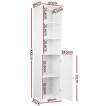 Artiss Bathroom Cabinet Storage 160cm White - Furniture > Bathroom