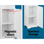 Artiss Bathroom Cabinet Storage 160cm White - Furniture > Bathroom