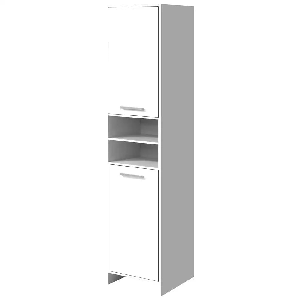 Artiss Bathroom Cabinet Storage 185cm White - Furniture > Bathroom