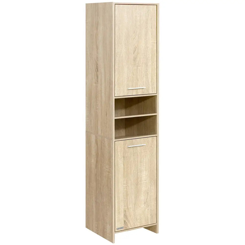 Artiss Bathroom Cabinet Storage 185cm Wooden - Furniture > Bathroom