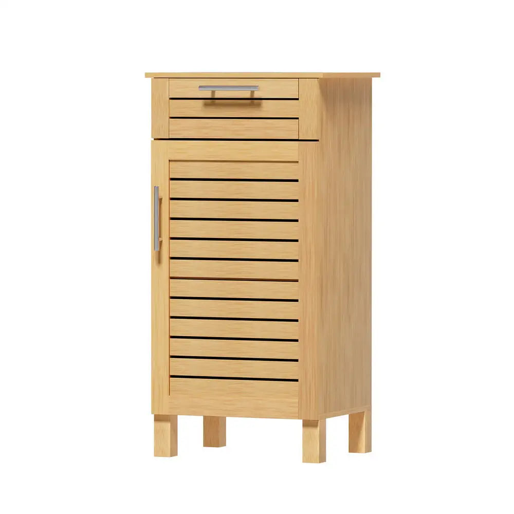 Artiss Bathroom Cabinet Storage 90cm wooden JILL - Furniture > Bathroom