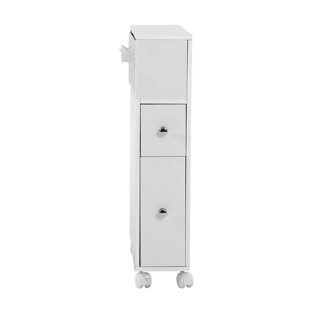 Artiss Bathroom Cabinet Storage Toilet Organiser - Furniture > Bathroom > Bathroom Cabinets Cupboards & Storage