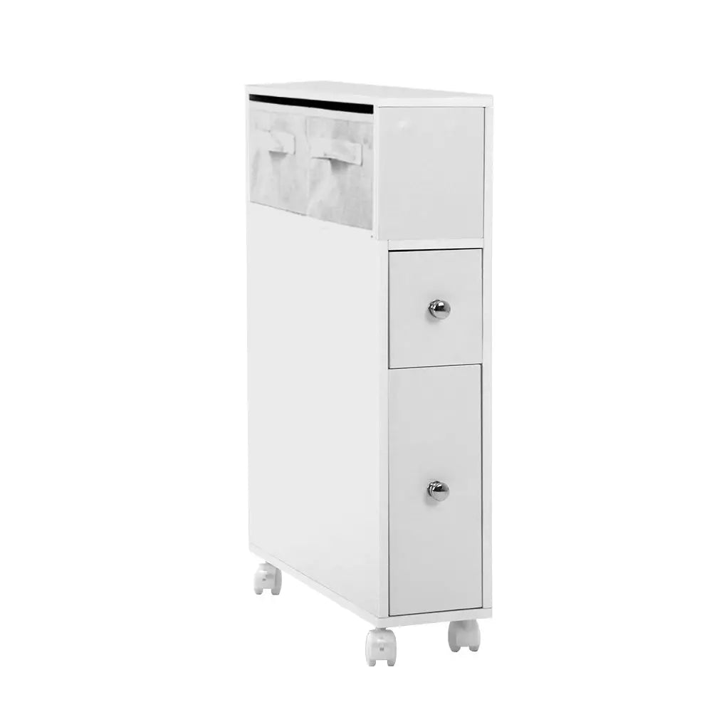 Artiss Bathroom Cabinet Storage Toilet Organiser - Furniture > Bathroom > Bathroom Cabinets Cupboards & Storage
