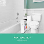 Artiss Bathroom Storage Cabinet Tissue Holder - Furniture > Bathroom