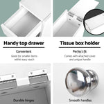 Artiss Bathroom Storage Cabinet Tissue Holder - Furniture > Bathroom