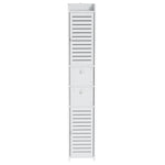 Artiss Bathroom Toilet Storage Cabinet Laundry Tallboy Cupboard Slim Corner - Furniture > Bathroom > Bathroom Cabinets