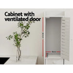 Artiss Bathroom Toilet Storage Cabinet Laundry Tallboy Cupboard Slim Corner - Furniture > Bathroom > Bathroom Cabinets