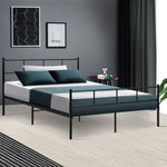 Artiss Bed Frame Double Metal Bed Frames SOL - Furniture > Bedroom