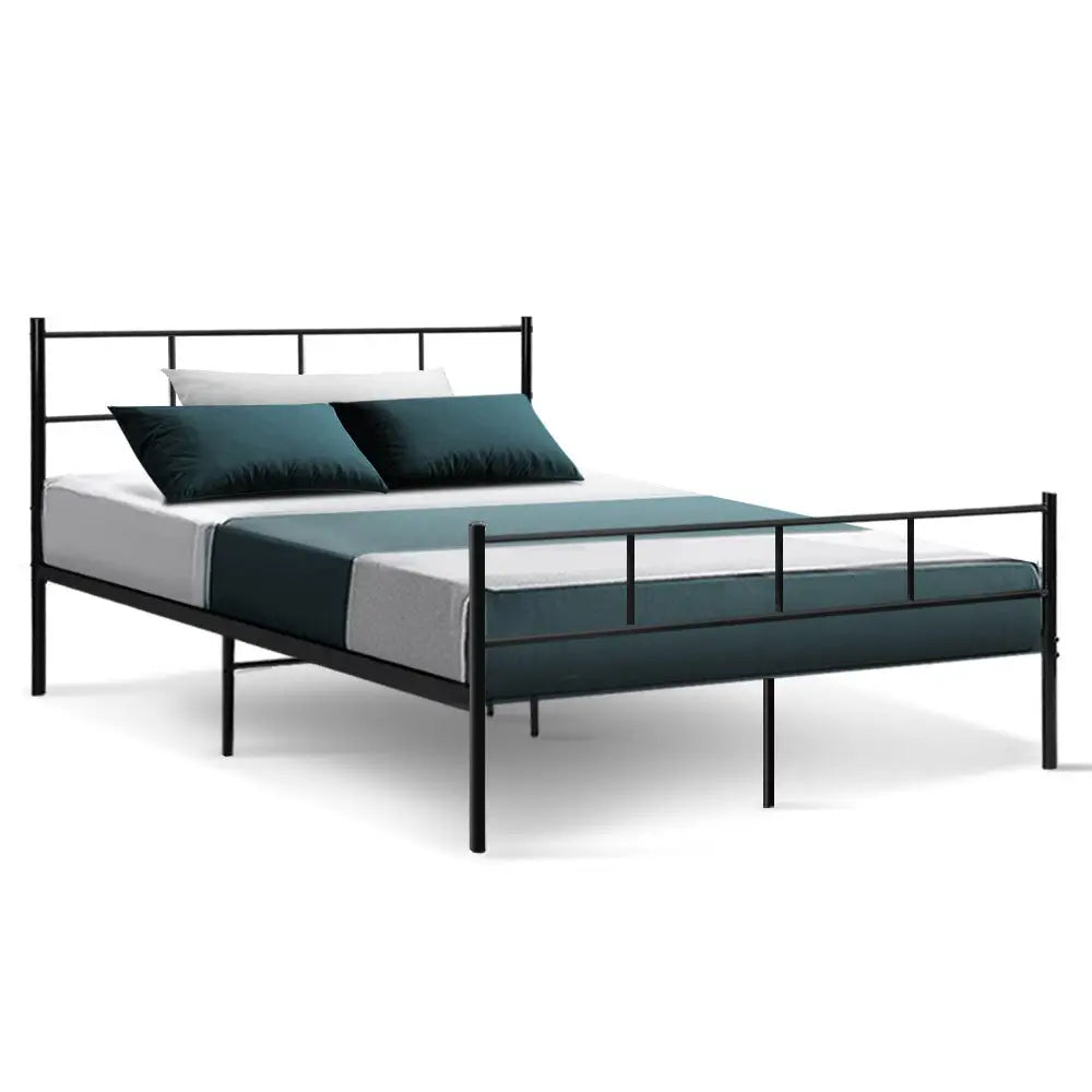 Artiss Bed Frame Double Metal Bed Frames SOL - Furniture > Bedroom