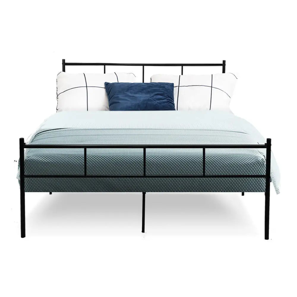 Artiss Bed Frame Double Metal Bed Frames SOL - Furniture > Bedroom