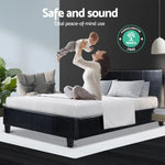 Artiss Bed Frame Double Size Black NEO - Furniture > Bedroom
