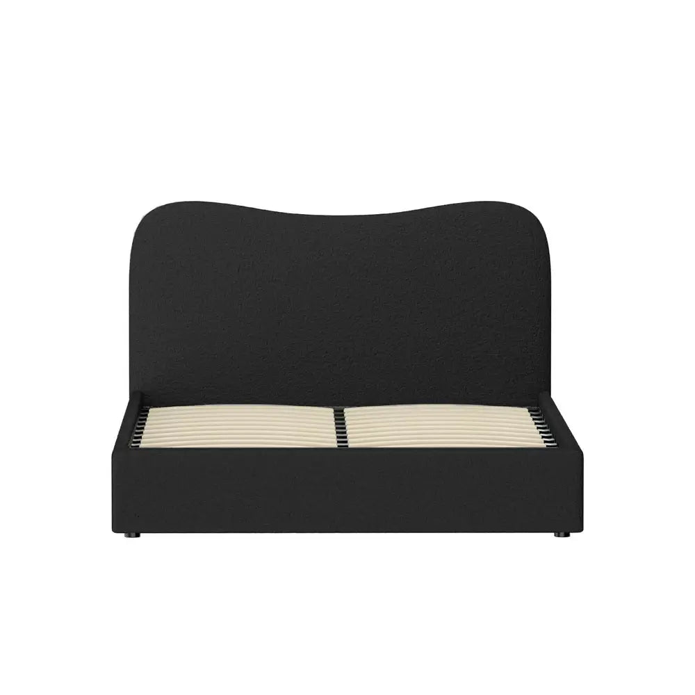 Artiss Bed Frame Double Size Boucle DARA - Furniture > Bedroom > Beds & Bed Frames