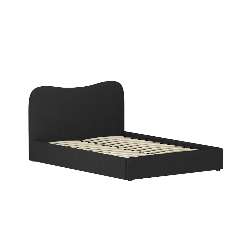 Artiss Bed Frame Double Size Boucle DARA - Furniture > Bedroom > Beds & Bed Frames