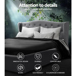 Artiss Bed Frame Double Size Grey PIER - Furniture > Bedroom