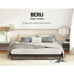 Artiss Bed Frame Double Size Metal BERU - Furniture > Bedroom