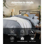 Artiss Bed Frame Double Size Metal Frame DANE - Furniture > Bedroom