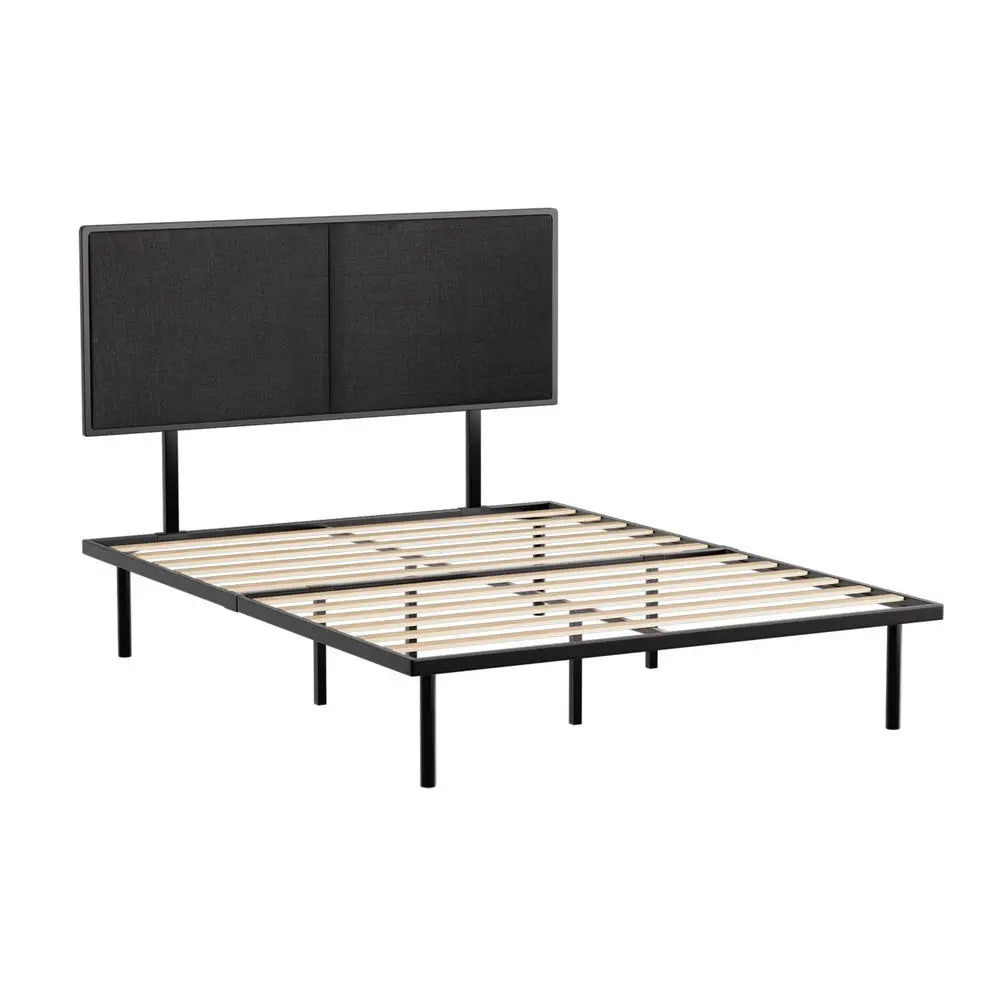 Artiss Bed Frame Double Size Metal Frame NOE - Furniture > Bedroom > Beds & Bed Frames