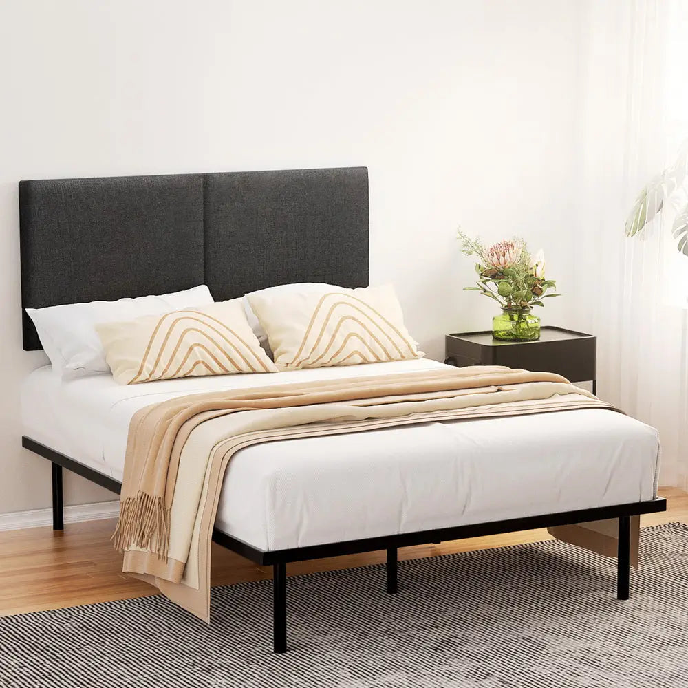 Artiss Bed Frame Double Size Metal Frame NOR - Furniture > Bedroom > Beds & Bed Frames