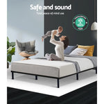 Artiss Bed Frame Double Size Metal Frame TED - Furniture > Bedroom