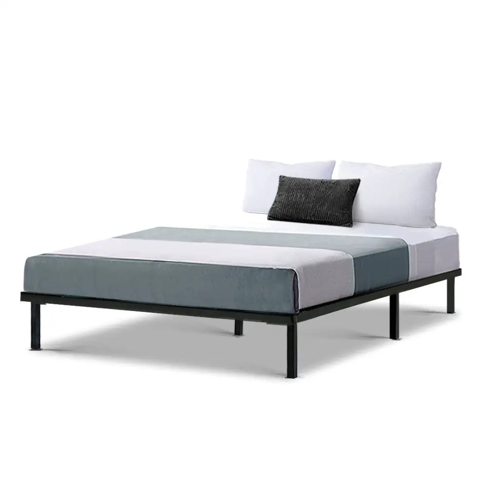 Artiss Bed Frame Double Size Metal Frame TED - Furniture > Bedroom