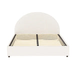 Artiss Bed Frame Gas Lift Strorage Beds Base Platform Boucle Fabric Double ELLA - Furniture > Bedroom > Beds & Bed