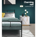Artiss Bed Frame King Single Metal Bed Frames SOL - Furniture > Bedroom